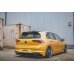 Накладка сплиттер на задний бампер на VW Golf VIII